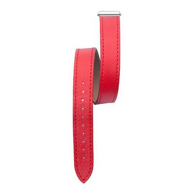 Bracelet Lanière Lagon Rouge Pomodoro pour série Antares Interchangeables - Herbelin