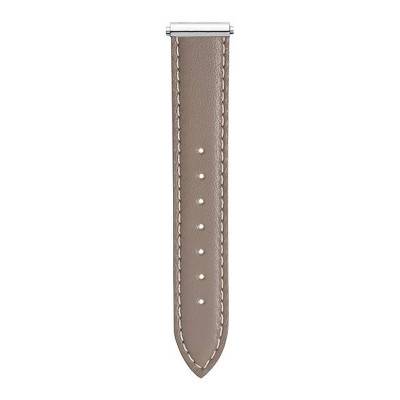 Bracelet Veau Gris Moyen pour série Antares Interchangeables - Herbelin