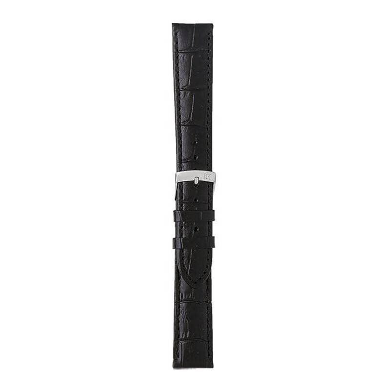 Black Alligator-Pattern Samba Watch Strap A01X2704656019 - Morellato