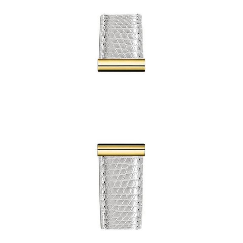 White Iguana Gold-Finish Strap BRAC.17048.19/P - Herbelin