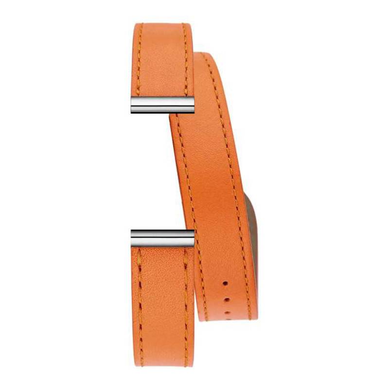 Antarès Double Orange Nappa Soft Watch Strap BRAC17048A80 - Herbelin
