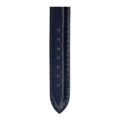 Black Patent Leather Watch Strap 15E856-NOIR-14 15 mm - Herbelin