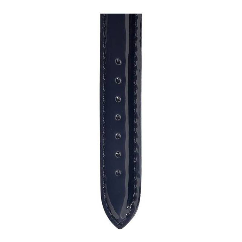 Black Patent Leather Watch Strap 15E856-NOIR-14 15 mm - Herbelin