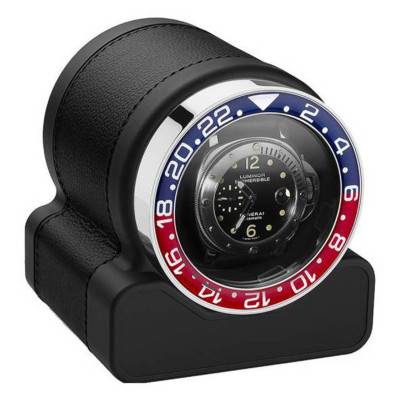 Remontoir Montre Rotor one sport black + red/blue 03009.B.PEP - Scatola del Tempo