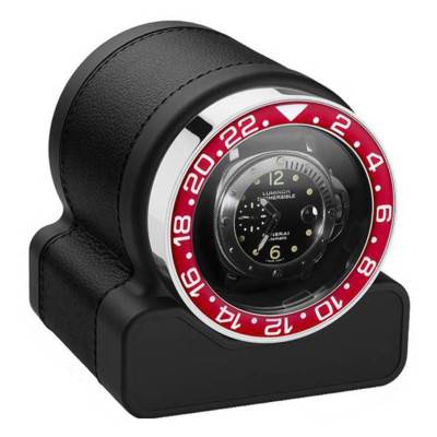 Remontoir Montre Rotor one sport black + red 03009.B.R - Scatola del Tempo