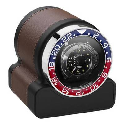 Remontoir Rotor One Sport Chestnut Red/Blue 03009.C - Scatola del Tempo