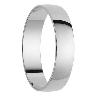 Alliance Ruban Standard Piura en Or Blanc 750, Largeur 2,50 mm - Orest