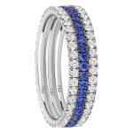 Diamants, Saphirs bleus