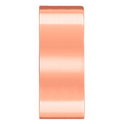 Alliance Ruban STandard en Or Rose 750, Largeur 7 mm - Ponce