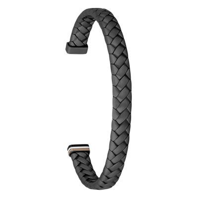 Black Steel Tailored Bracelet - 1580673 - Boss