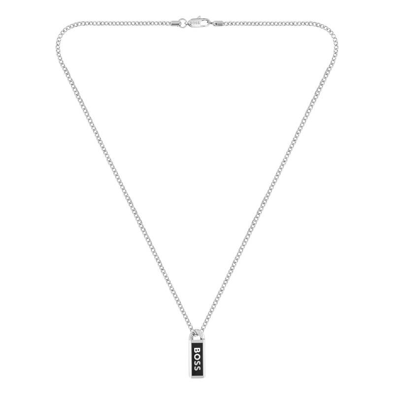 Kassy Emblem Steel Necklace, 56 cm - 1580677 - Boss