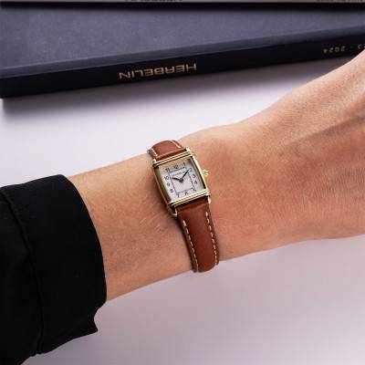 Art Déco Watch 17438P1N22GD - Herbelin