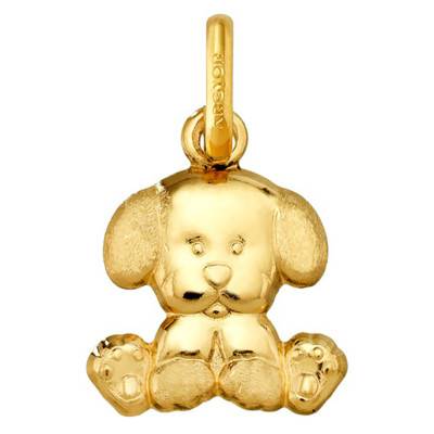 Pendentif Chiot Or Jaune 375 - Argyor