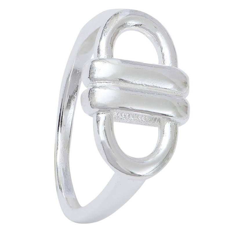 925 Silver Knot Ring - Clio Blue