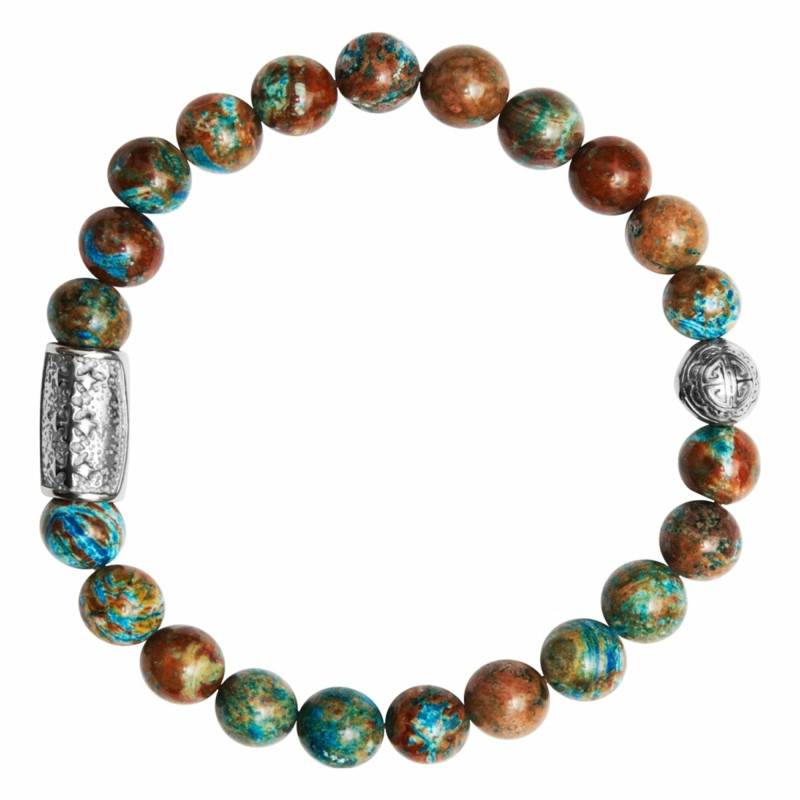 Phoenix Stone Prosperity Bracelet, Length 18.5 cm to 20.5 cm - Lauren Steven