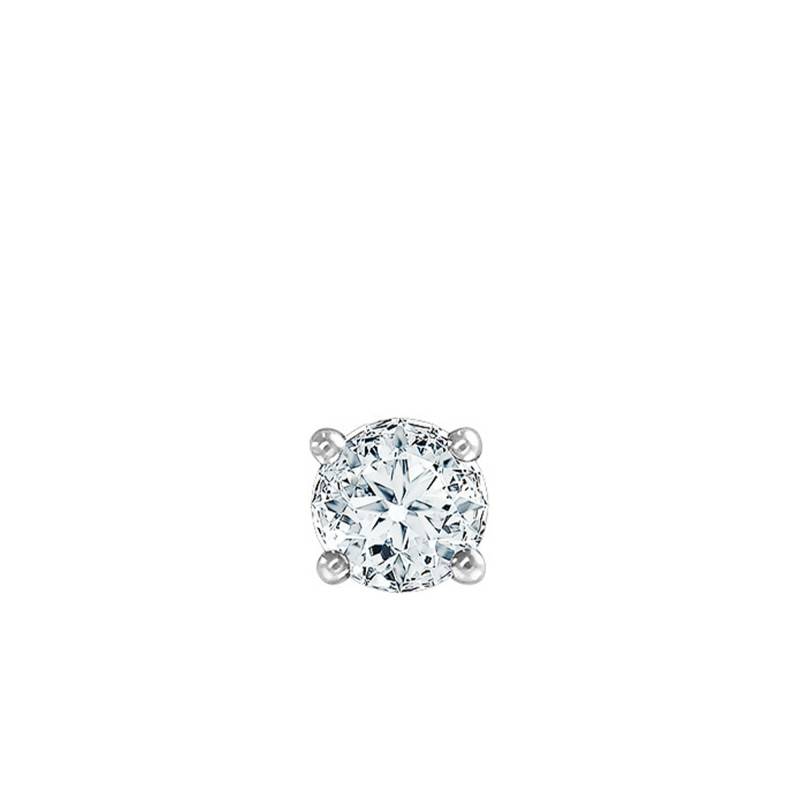 1 GSI2 Diamond Stud Earring in 750/1000 White Gold - Diamond Lady