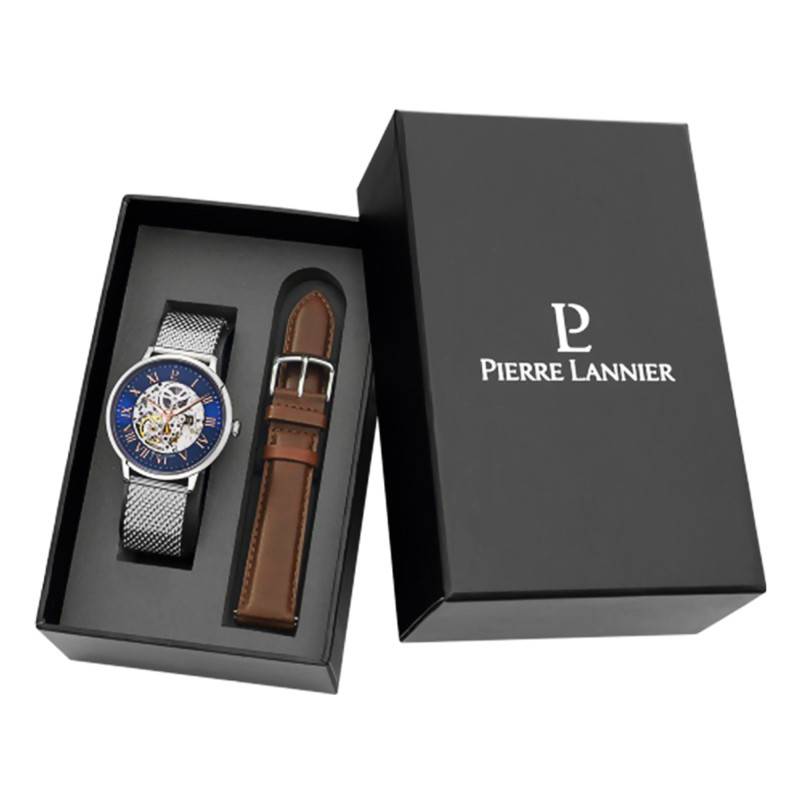 Men's Automatic Watch Gift Set 391C168 - Pierre Lannier