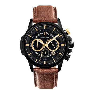 Montre Sentinelle Noir Cuir 237F434 - Pierre Lannier