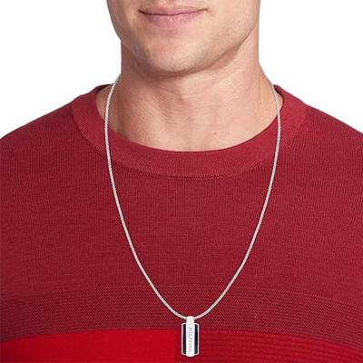 Parker Two-Tone Steel Necklace, Length 61 cm - 2790599 - Tommy Hilfiger