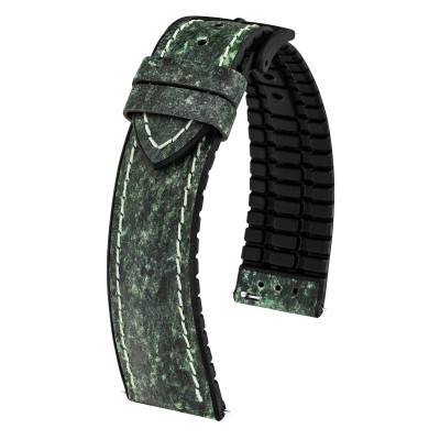 Bracelet de montre Stone Vert - Hirsch