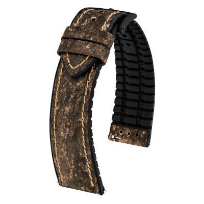 Stone Marron Watch Strap - Hirsch