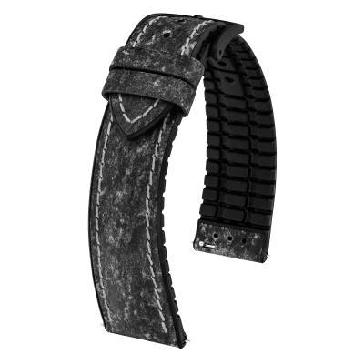 Bracelet de montre Stone Noir - Hirsch