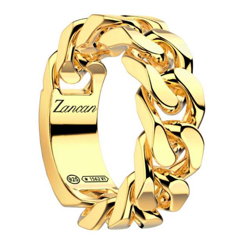 925 Sterling Silver Cubana Ring - EXA221-OG - Zancan