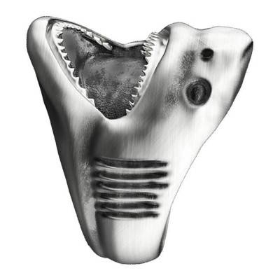 925 Silver Vintage Shark Ring - EXA184 - Zancan