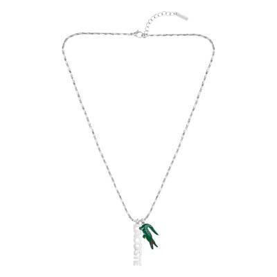 Collier Umpire en Acier - 2040487, Longueur 60 cm Ajustable - Lacoste