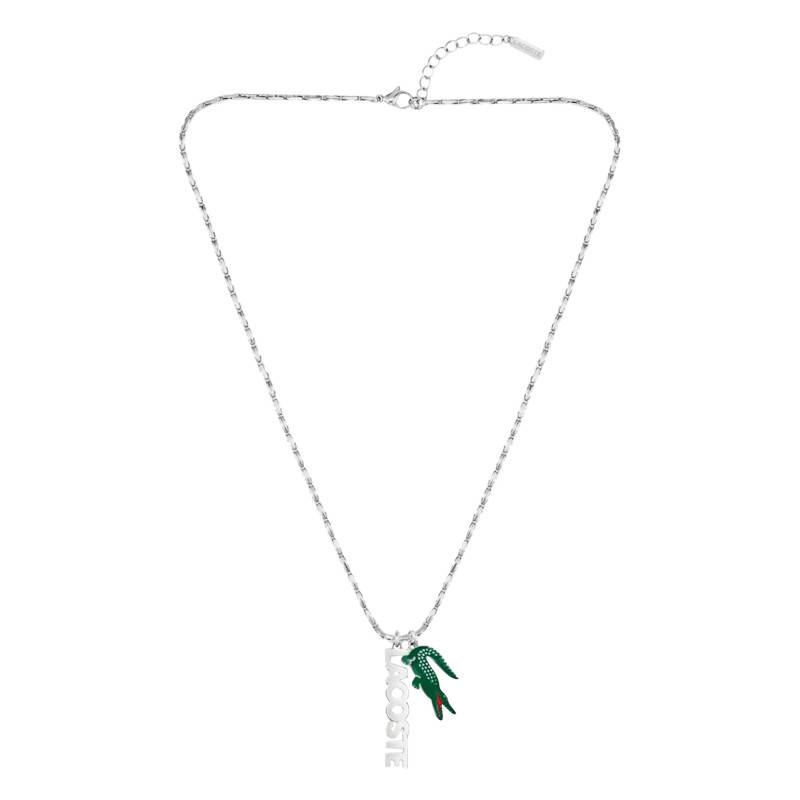 Steel Umpire Necklace, Adjustable Length 60 cm - 2040487 - Lacoste