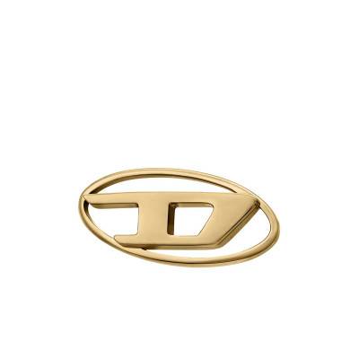 Boucle d'oreille Unique Oval D Logo - DX1590710 - Diesel