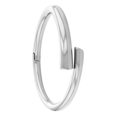 Bracelet Jonc CK Spiral en Acier, Longueur 17,50 cm - 35000762 - Calvin Klein