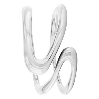 Steel CK Statement Links Ring - 35000751D - Calvin Klein