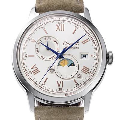 Montre Classic Sun & Moon 75th anniversary Edition Limitée RA-AK0808S - Orient