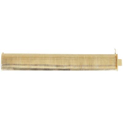 Bold Yellow Gold-Plated Bracelet, Length 20 cm - Etrusca Gioielli
