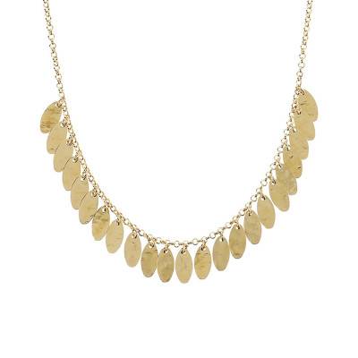Gold-Plated Necklace, Length 47 cm - Etrusca Gioielli