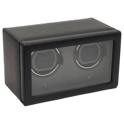 Black Double Watch Winder Cubs & Cubbies - Wolf 1834