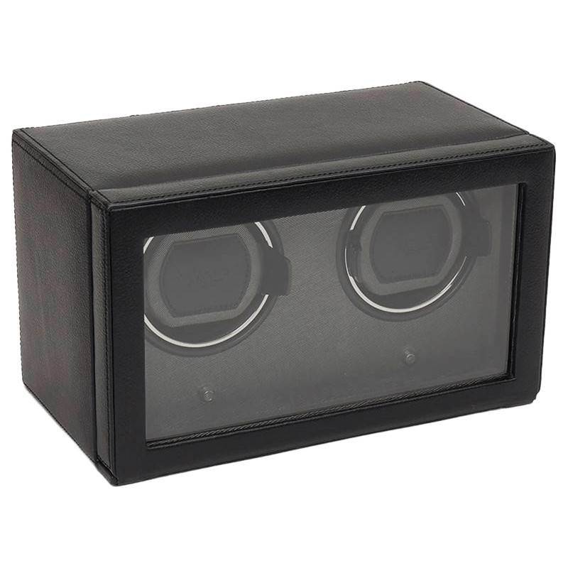 Black Double Watch Winder Cubs & Cubbies - Wolf 1834