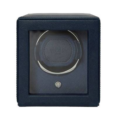 Remontoir Simple Cub Tutti Frutti Blue avec Couvercle - Wolf 1834