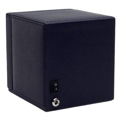 Navy Single Watch Winder Cubs & Cubbies with Lid - Wolf 1834