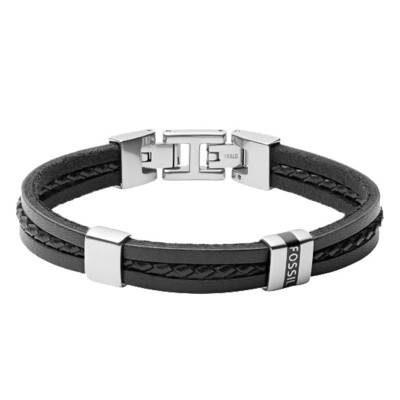 Vintage Casual Multi-Strand Bracelet, Adjustable Length 18 cm to 19.50 cm - Fossil