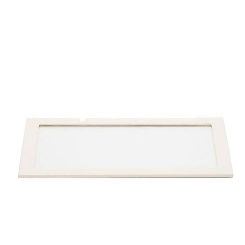 White Leather & Glass Lid - 435353 Vault - Wolf 1834