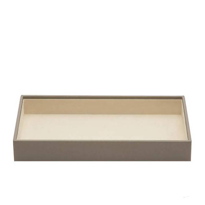 Gray Leather Jewelry Tray 435065 Vault - Wolf 1834