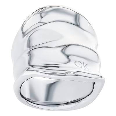 Steel Elemental Ring - 35000645C - Calvin Klein