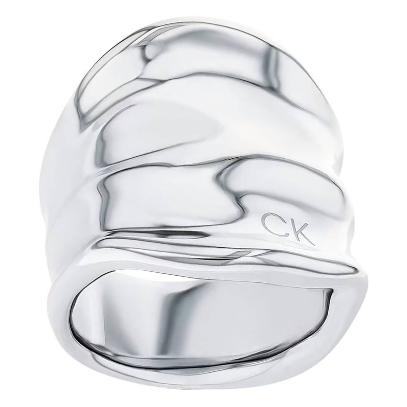 Steel Elemental Ring - 35000645C - Calvin Klein