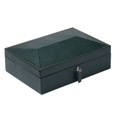 British Racing Green Watch Box 8 Pieces 792641 - Wolf 1834