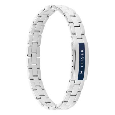 Iconic Stripes Steel Bracelet, Length 18,50 cm to 19,50 cm - 2790485 - Tommy Hilfiger