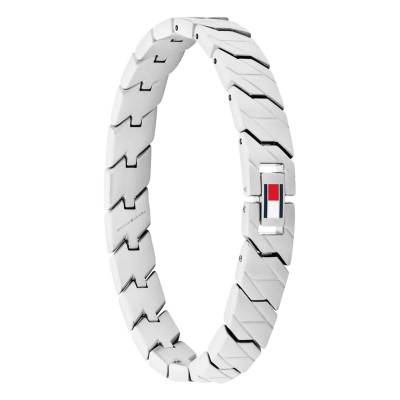 Lars Textured Steel Bracelet, Length 19 cm - 2790619 - Tommy Hilfiger
