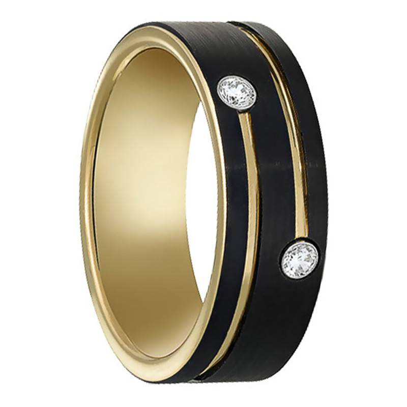 ISERAN Steel and Zirconium Oxides Ring - JH120005R - Jourdan Bijoux