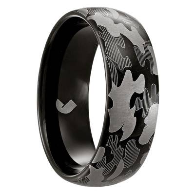 Camouflage Tungsten Tarr Ring - JH190002R - Jourdan Bijoux